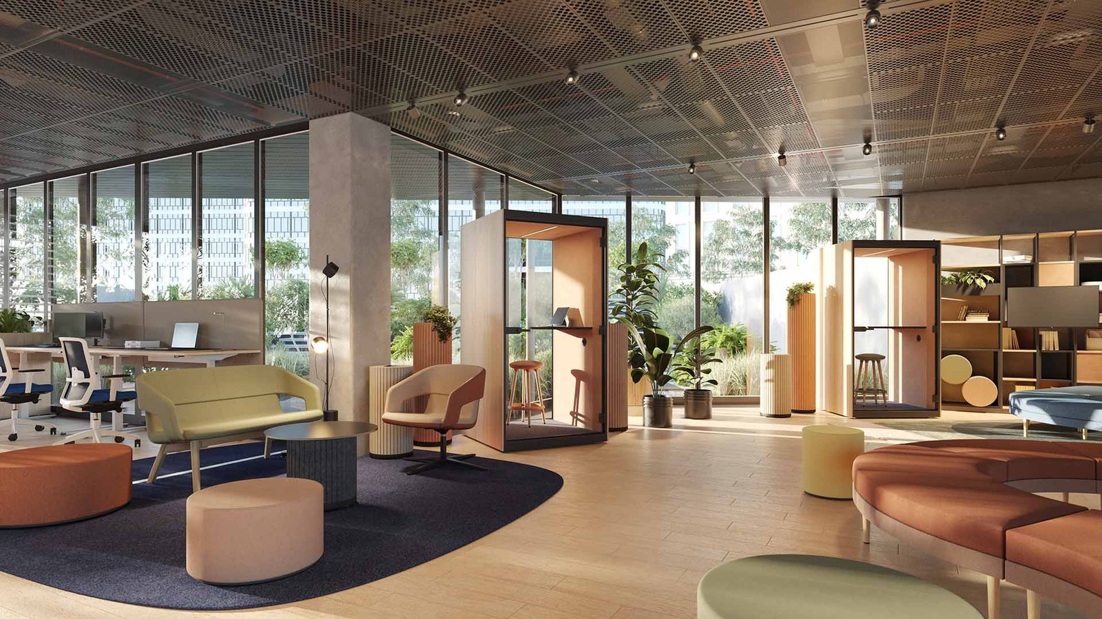 Ses İzolasyon Telefon Görüşme Kabini