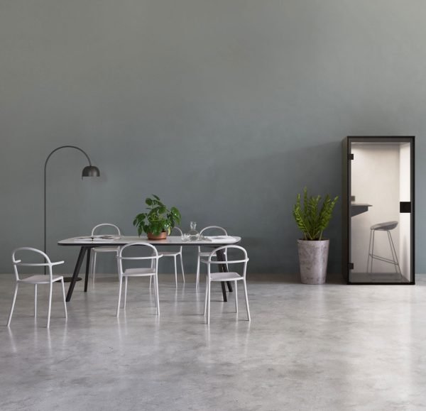 Tek Kişilik Akustik Telefon Görüşme Kabini