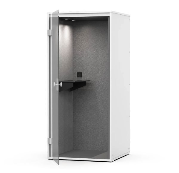 Tek Kişilik Akustik Telefon Görüşme Kabini