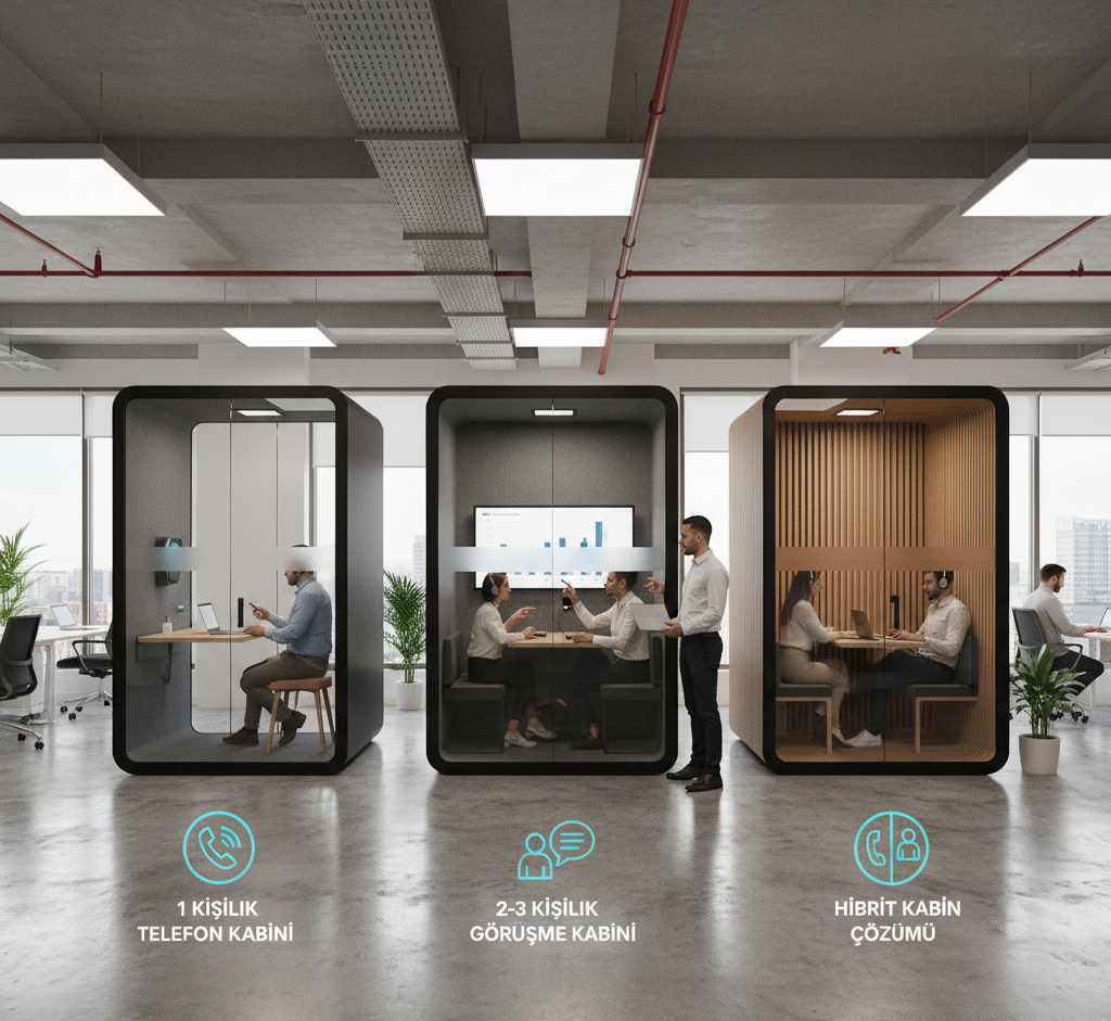 Ofisler İçin Küçük Kabin mi Büyük Kabin mi Hangi Büyüklük Ne Zaman Uygundur