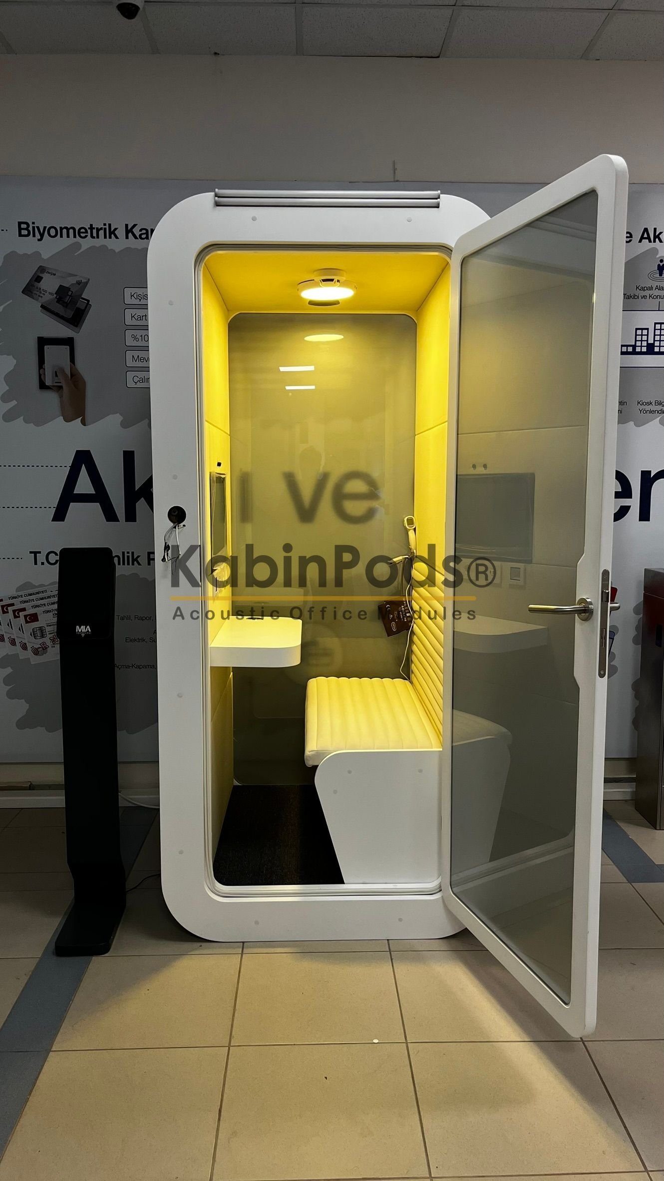 Kapsül Ofis Telefon Görüşme Kabini