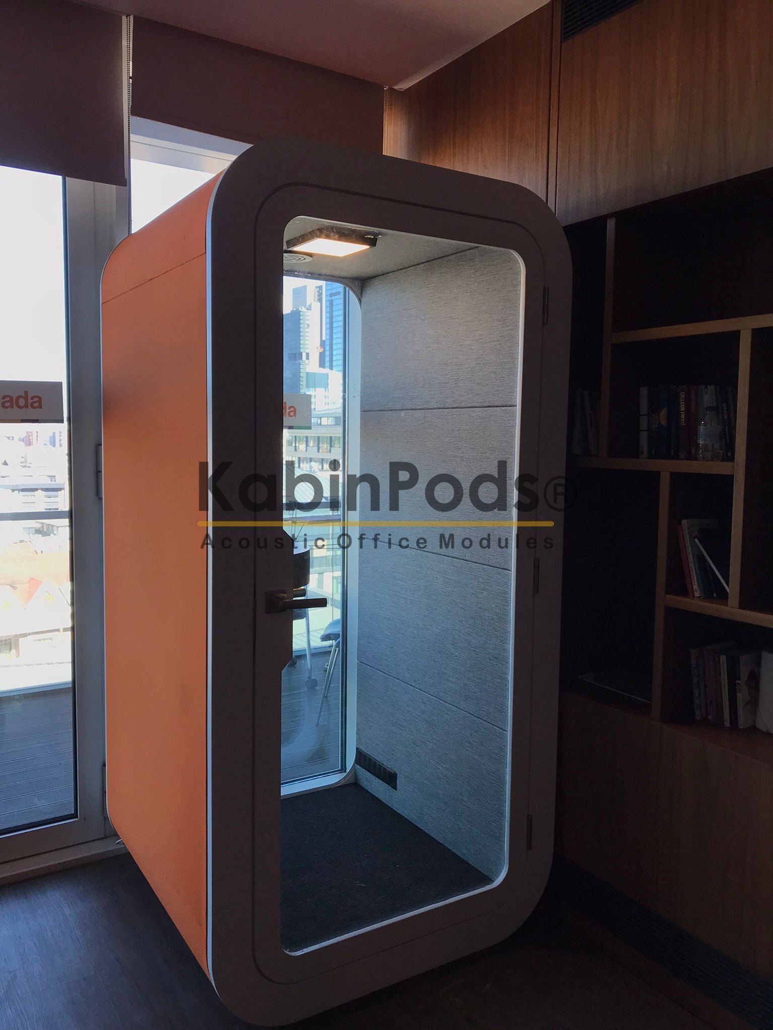 Kapsül Ofis Telefon Görüşme Kabini