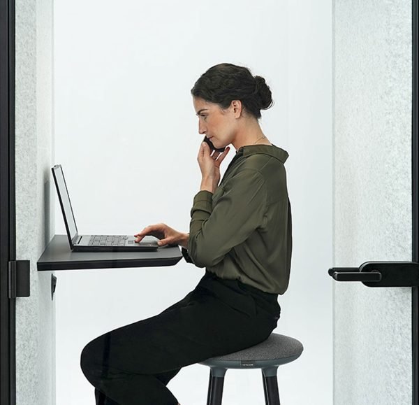 Ses İzolasyon Telefon Görüşme Kabini