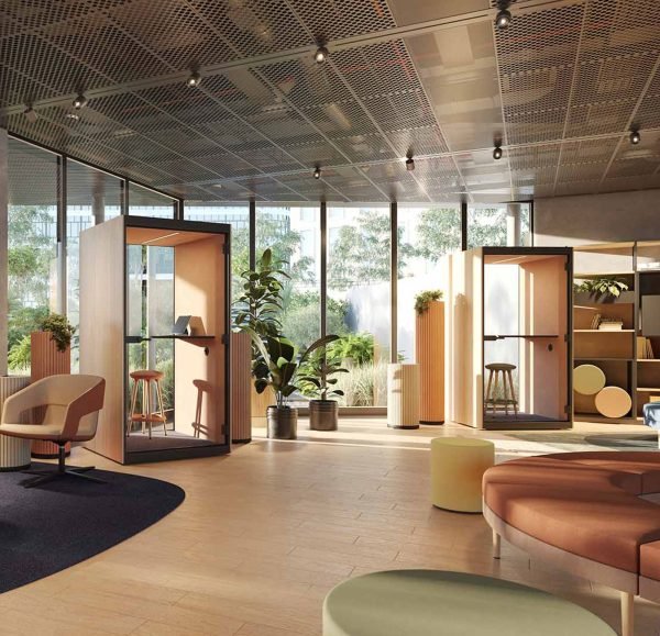 Ses İzolasyon Telefon Görüşme Kabini