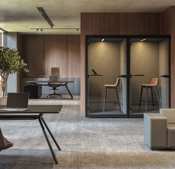 Ses İzolasyon Telefon Görüşme Kabini