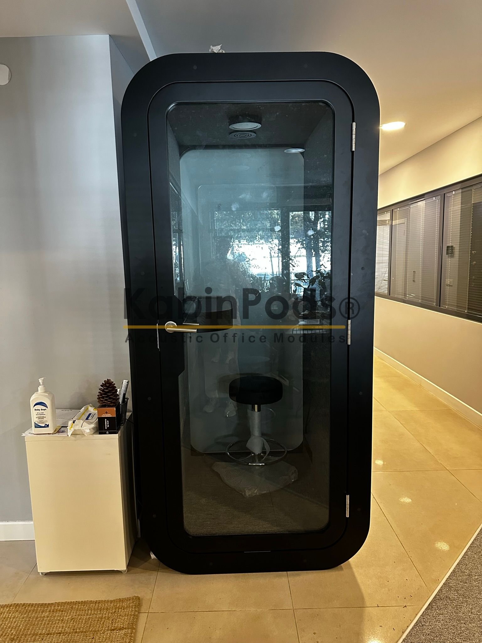 Ses Yalıtımlı Telefon Görüşme Kabini