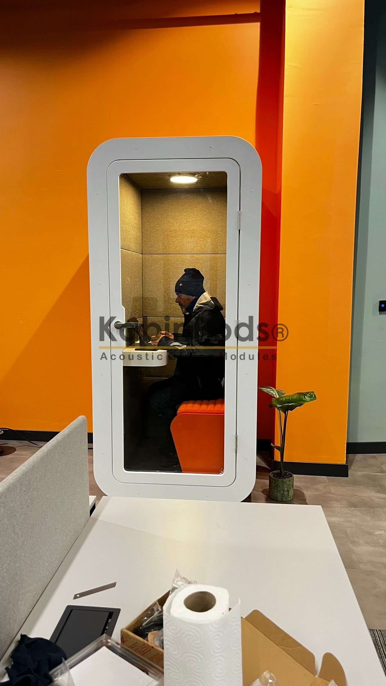 Kapsül Ofis Telefon Görüşme Kabini