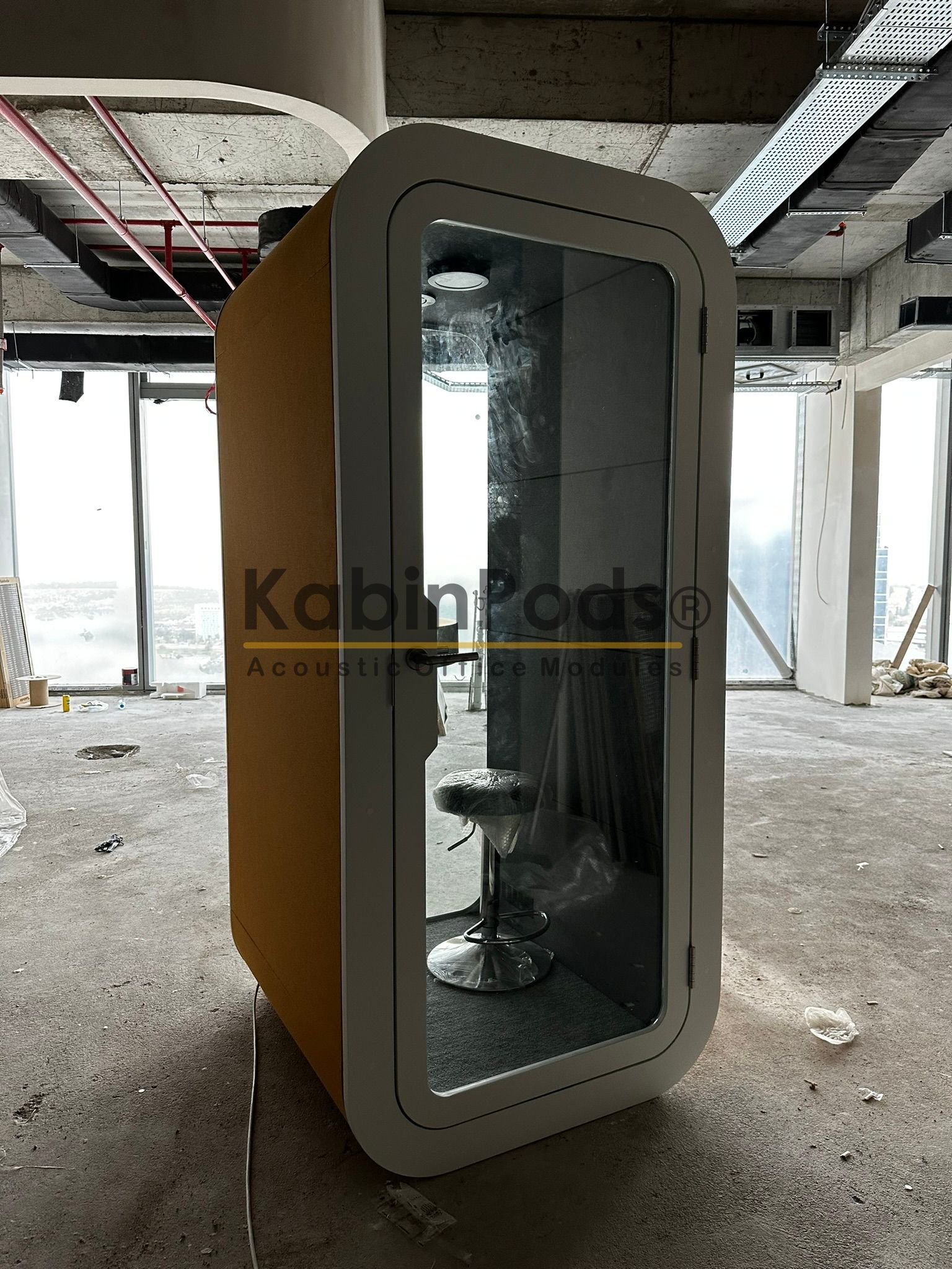 Ses Yalıtımlı Telefon Görüşme Kabini