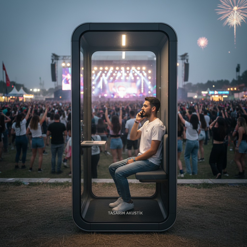 Konser Alanlarında Telefon Görüşme Kabini Kullanımı
